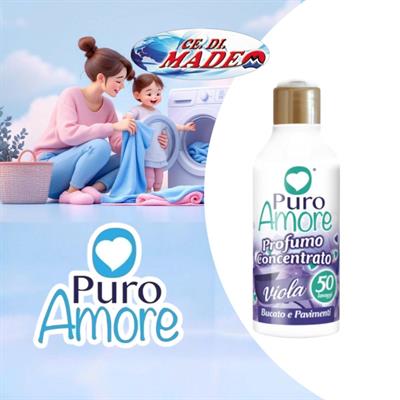 PROFUMO CONCENTRATO PURO AMORE 250ml VIOLA BUCATO&PAVIMENTI